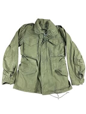 USGI 1960’s M-65 Military Field Jacket Cold Weather Stow Hood Men's Regular XS